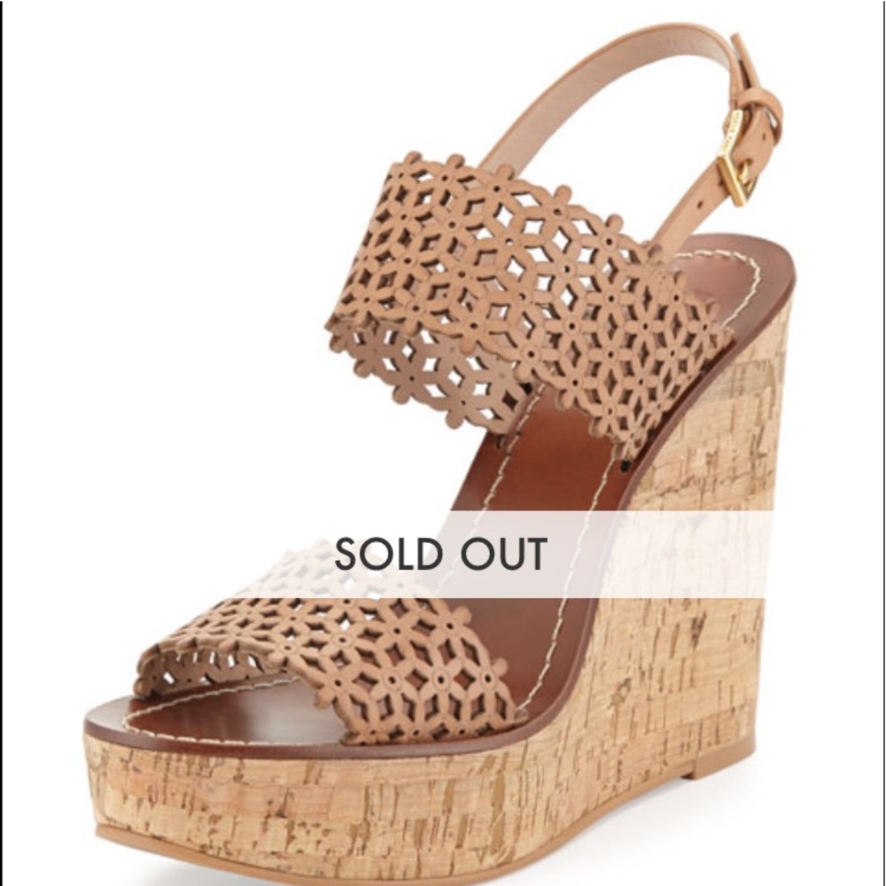 •Tory Burch• Sold Out Daisy Wedges - Picture 4 of 7